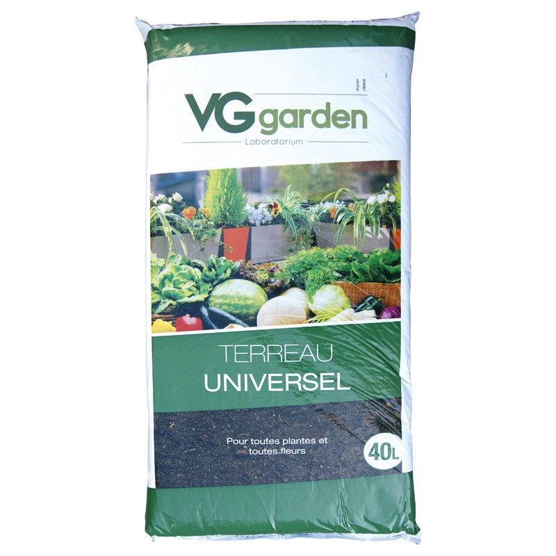 Vg Garden-laboratorium - Terreau Universel avec engrais - 40L - vg Garden