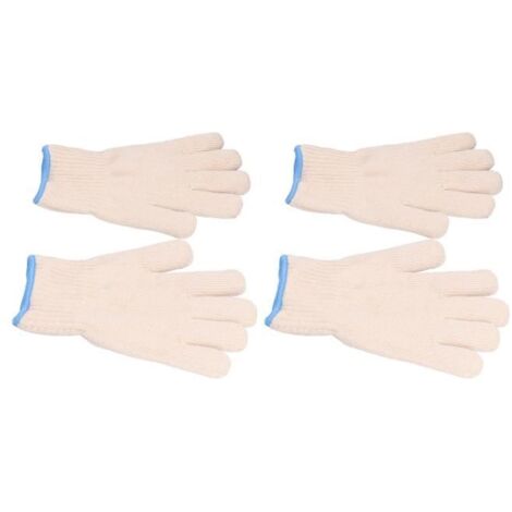 VGEBY Gants résistants à la chaleur 2 paires de gants à isolation thermique 300℃ Gants anti-brûlure antidérapants résistants