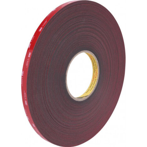 VHB Ruban adhésif double face gris 4611F 9 mm x 33 m 3M (Par 8)
