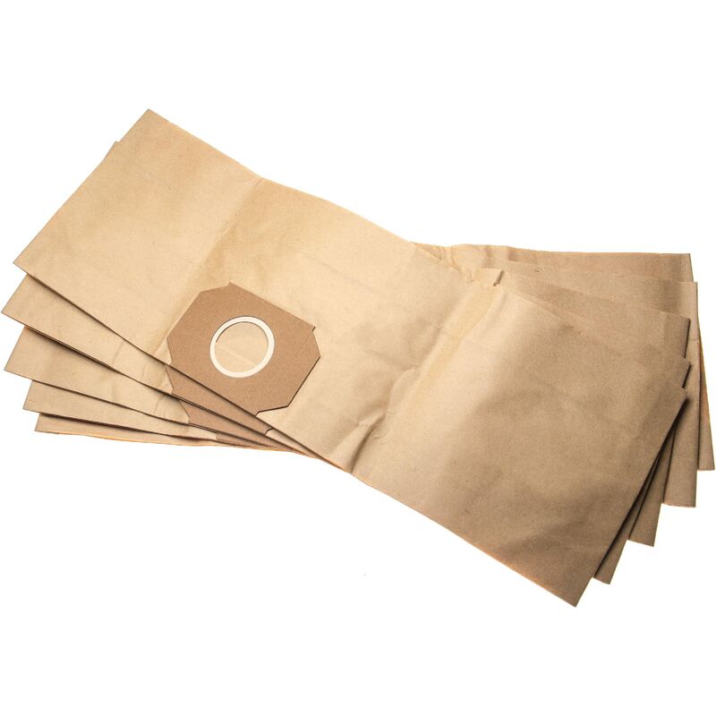 

10 bolsa aspiradora papel reemplaza Thomas Set 300, 787102 para aspiradora 22cm x 62cm - Vhbw