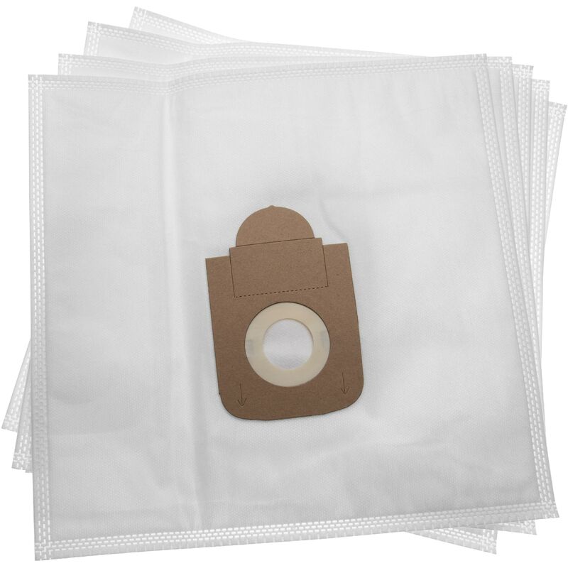 Vhbw - 10x bolsa compatible con Rowenta Silence Force 4A, Compact Power aspiradora - vellón micro, 29,25 cm x 29,8 cm blanco