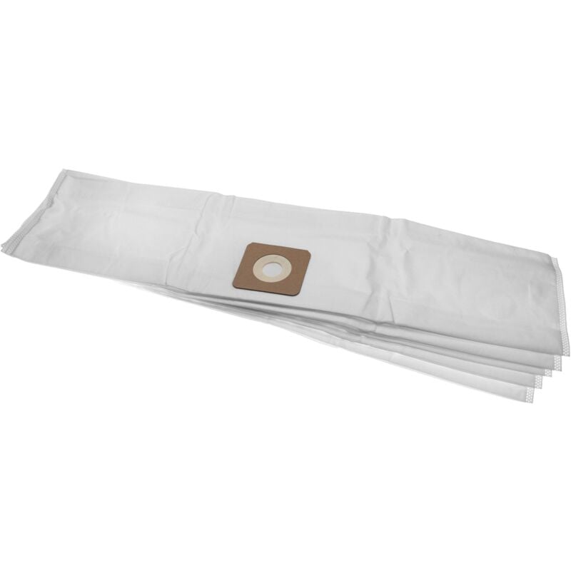 Vhbw - 10x bolsa reemplaza Bosch 2609256F32 para aspiradora - vellón micro, 83 cm x 19,9 cm blanco