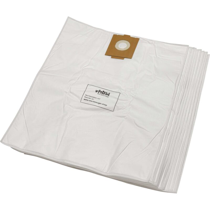 

10x bolsa compatible con Protool Festool VCP 260 E-L AC aspiradora - vellón micro - Vhbw