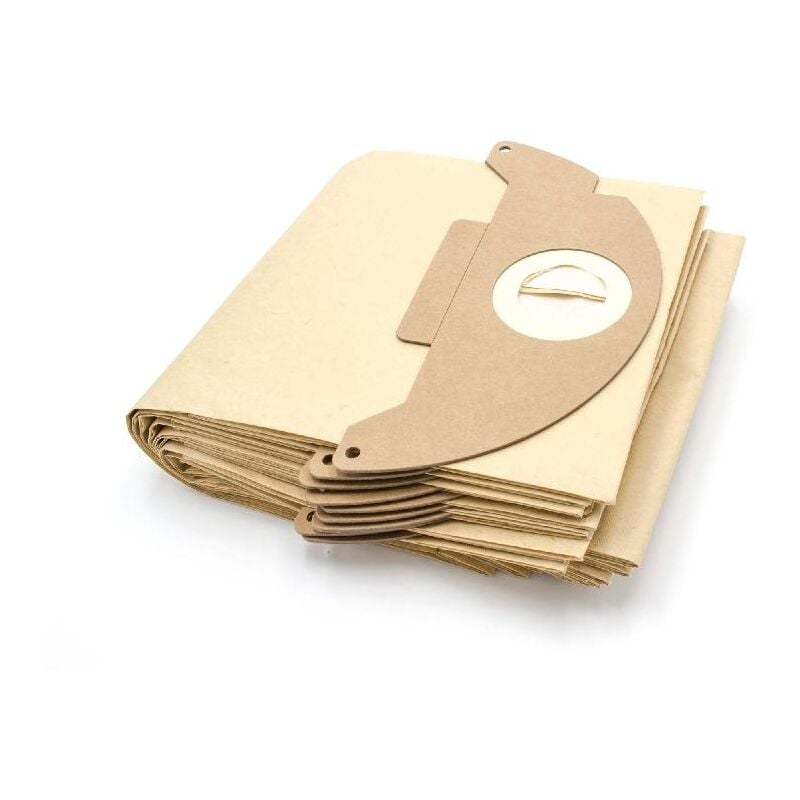 

10 Bolsa aspiradoras papel reemplaza Kärcher 6.904-143 para aspiradora - Vhbw