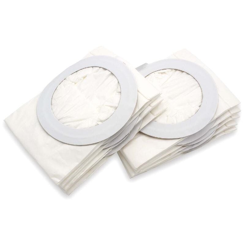 

vhbw 10x bolsa reemplaza Nilfisk 1.471.098.500 para aspiradora - papel, blanco