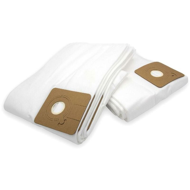 

10 bolsa vellón micro para aspirador robot aspirador multiusos como Wetrok 42.610 - Vhbw