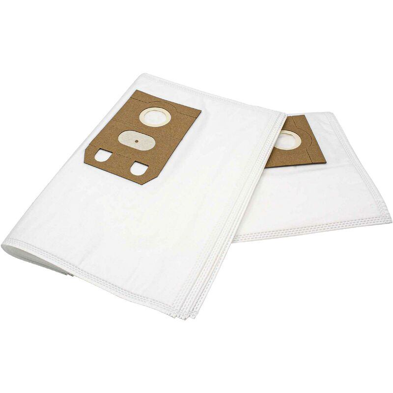 

10x Bolsa aspiradora compatible con Electrolux Z 435 907013001, Z 435EL 901709204 aspiradora - vellón micro, 33 cm x 23 cm, blanco - Vhbw