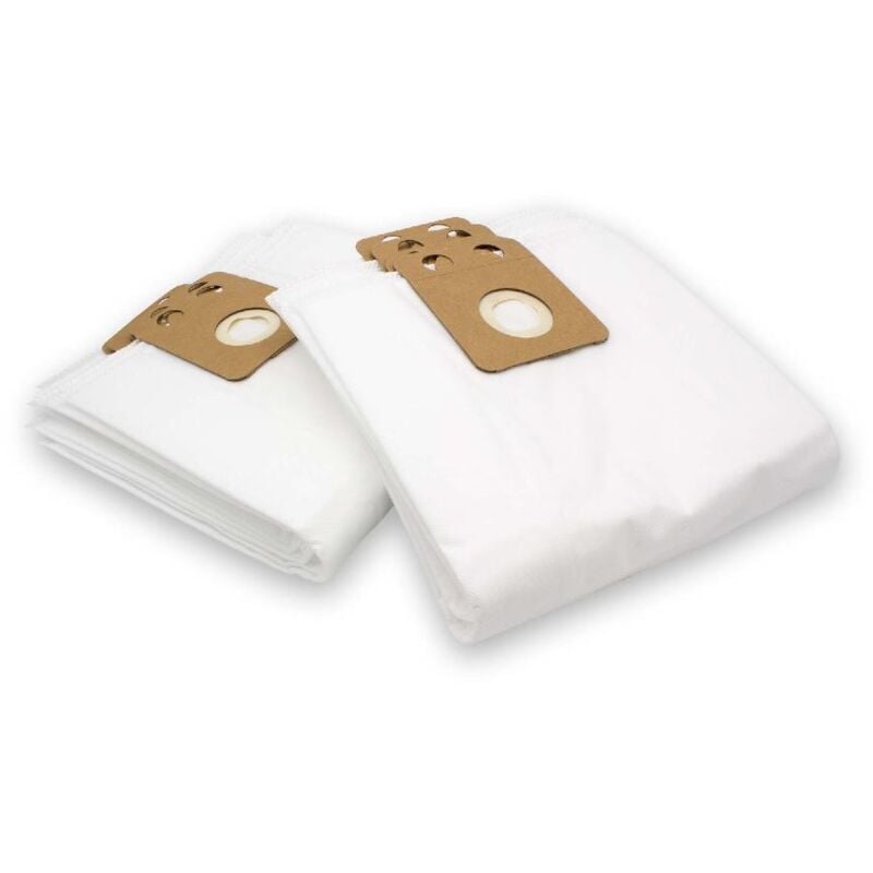 

10 bolsa vellón micro para aspirador robot aspirador multiusos Nilfisk GD 1010, 111, 2000, 710, 910, 911 - Vhbw