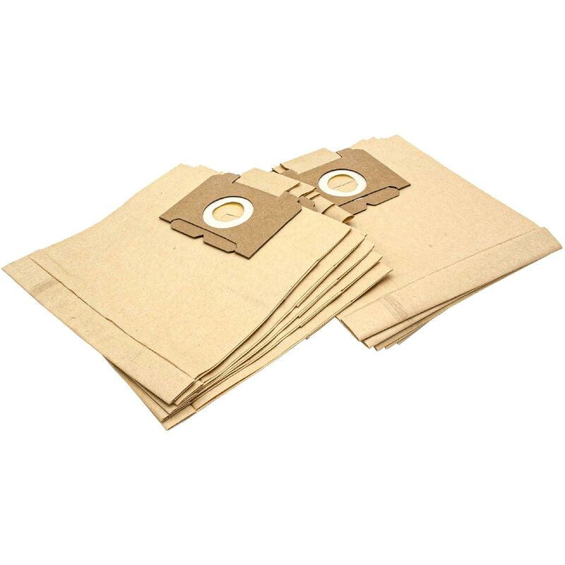 

10 Bolsas de papel aspiradoras, bolsas de filtro, tamaño 28 para AEG Electrolux Vampyr aspiradoras series E, H, HH, K, MM y 299(x) hasta 850(x) - Vhbw