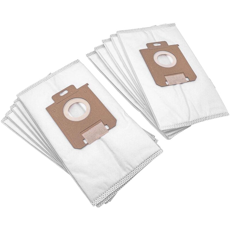 

10 bolsas para aspiradora vellón micro / cartón Electrolux Ergospace 2272 XXL, 320, XXL 10 - 300, XXL TT 11 - Vhbw