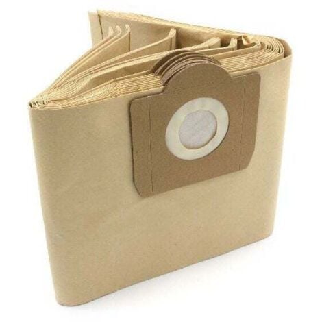 vhbw - 10 Pezzi - Sacchetto filtro in carta Sacchetto aspirapolvere per Kärcher sostituisce 6.959-130.0