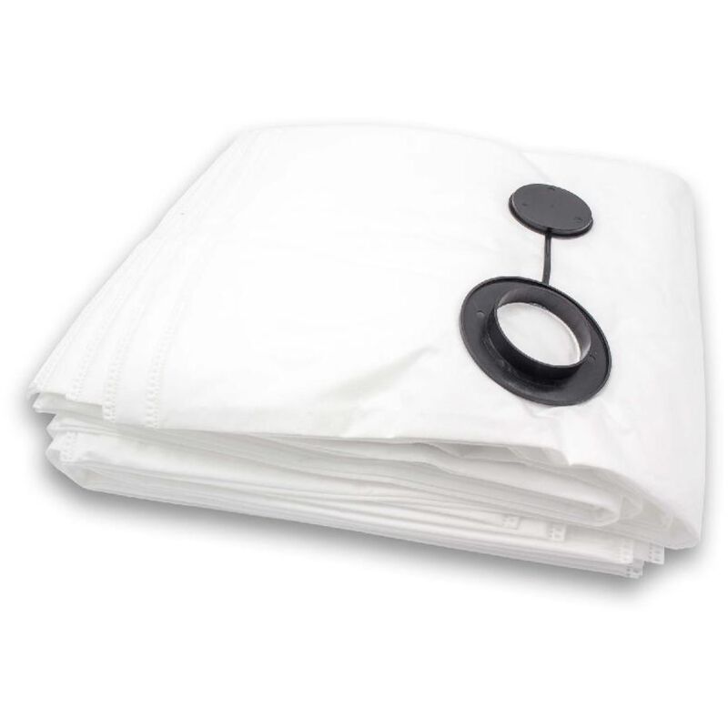 10x Sacs remplacement pour Nilfisk / Alto / Wap 61603 pour aspirateur - microfibre non tissée blanc - Vhbw