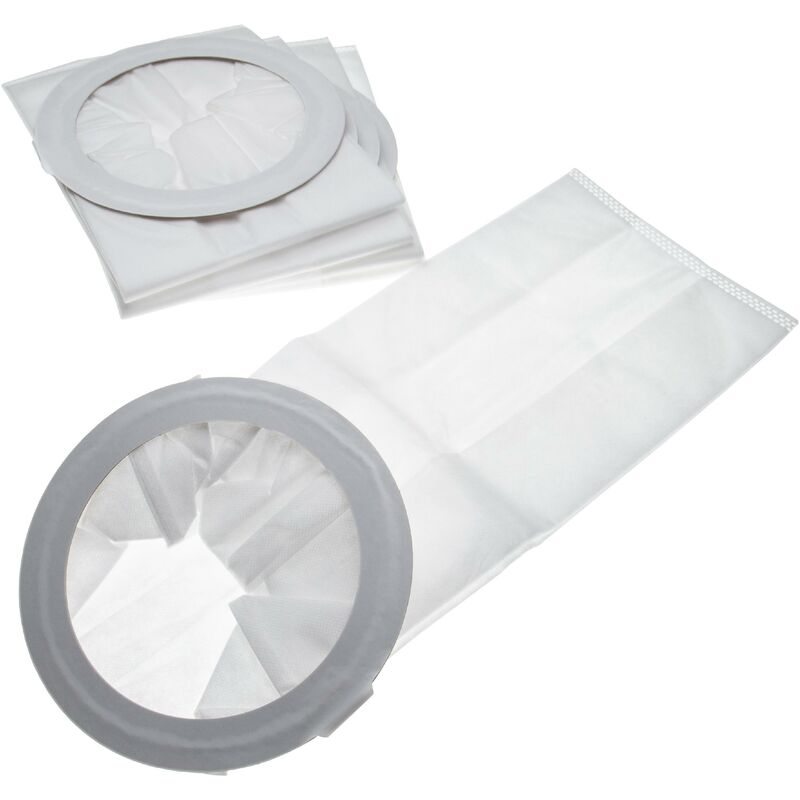vhbw 10x sacchetto compatibile con Nilfisk GD 10 Back aspirapolvere- microfibra, 17,75cm x 44,85cm Bianco