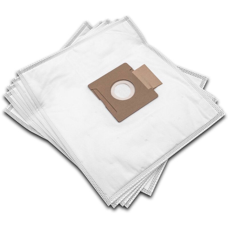 10x sacchetto compatibile con Tiffany vc 130 aspirapolvere - 32cm x 24cm Bianco - Vhbw