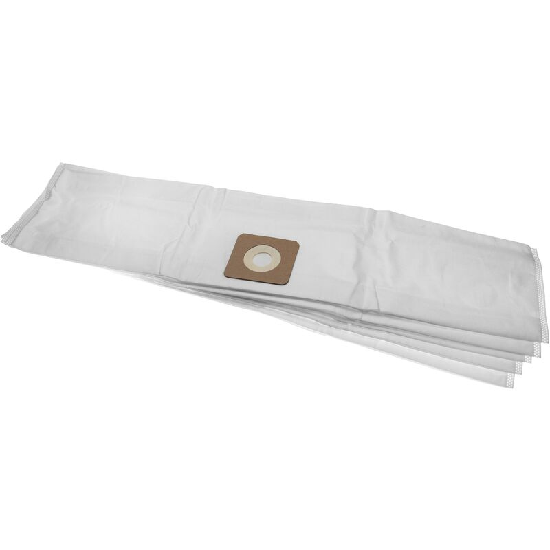 10x sacchetto sostituisce Bosch 2609256F32 per aspirapolvere - microfibra, 83cm x 19,9cm Bianco - Vhbw