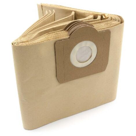 vhbw 10 sacs papier pour aspirateur robot aspirateur multi-usages Ghibli S 90 BP / S90BP
