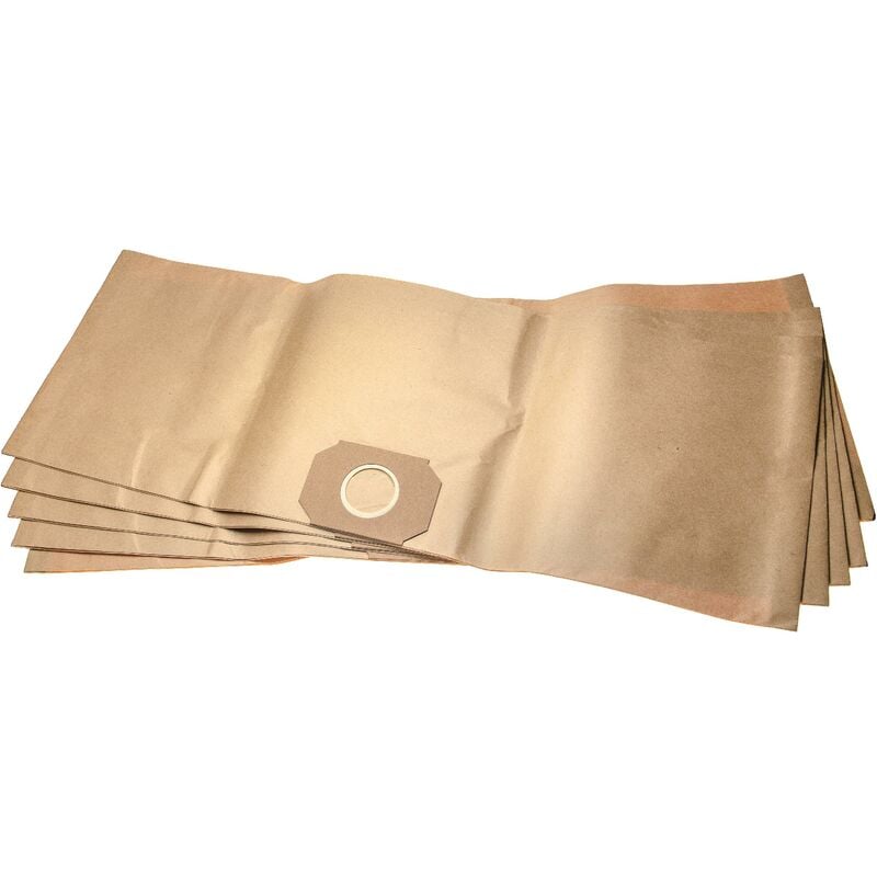 10x Sacs remplacement pour Thomas Set 350, 787104 pour aspirateur - papier, 32cm x 90cm beige - Vhbw