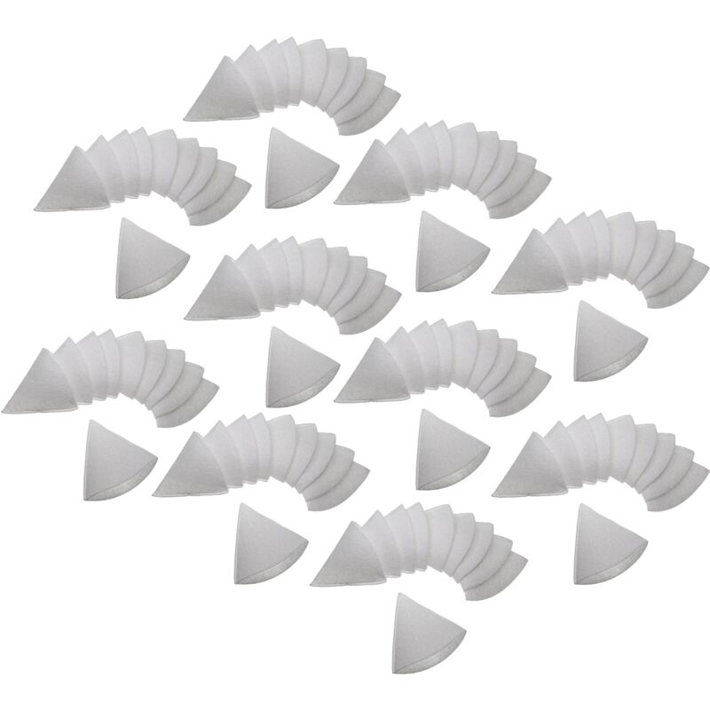 

100x Filtro cónico para sistema de ventilación por ej. compatible con Helios, Maico, Pluggit, Zehnder - Filtro aire de salida G4, DN 100, blanco