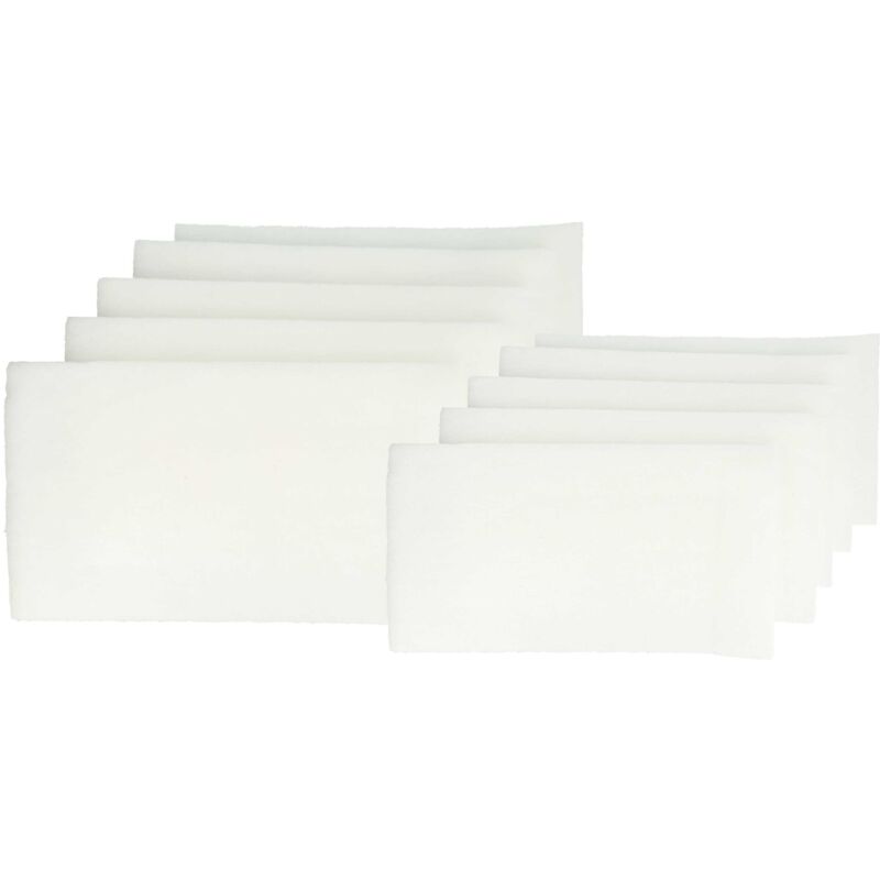 vhbw 10x Air Filter compatible with Helios 04234-001, 04234-002, 04234-003, 04234.001, 04234.002, 04234.003, 04234001, 04234002, 04234003 Vent,