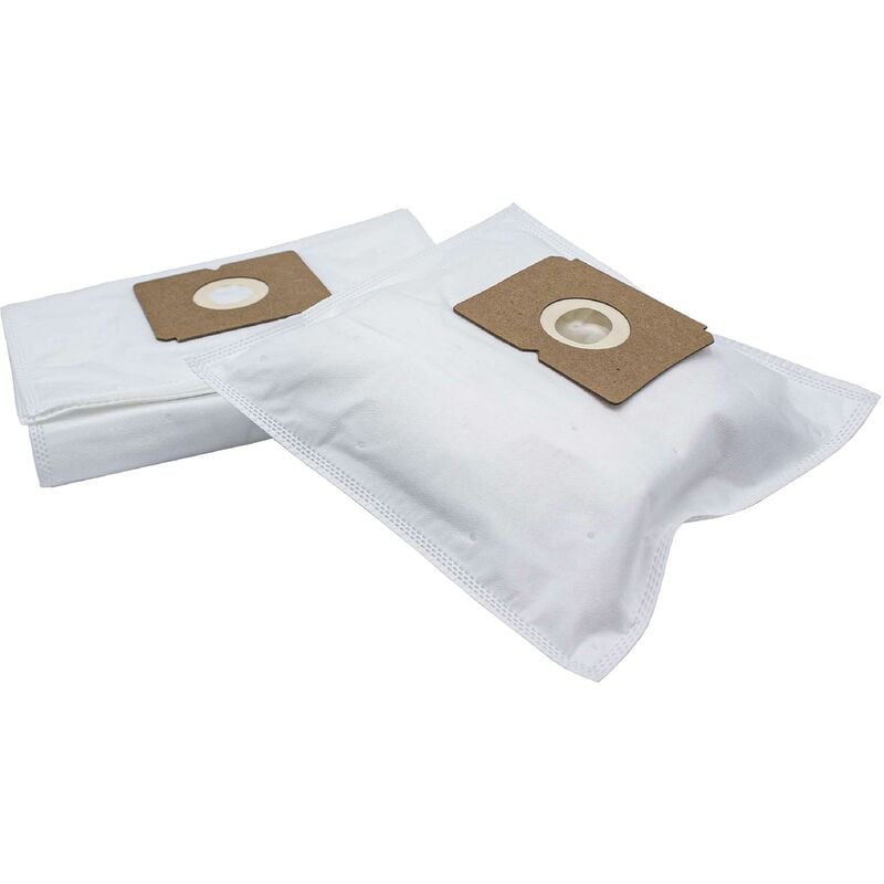 

10x Bolsa aspiradora compatible con AEG Vampyr H 2182, H 2202, HH 2202, K 2000, K 3170 aspiradora - vellón micro, 28, 28 cm x 19 cm, blanco - Vhbw