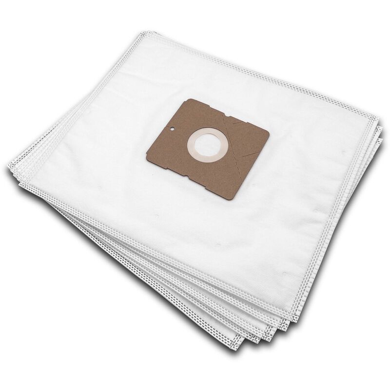 

10x bolsa aspiradora compatible con Melissa 140-022 Design Power, 140-022 Happy Clean, 240-002 Exido aspiradora, microvellón - Vhbw