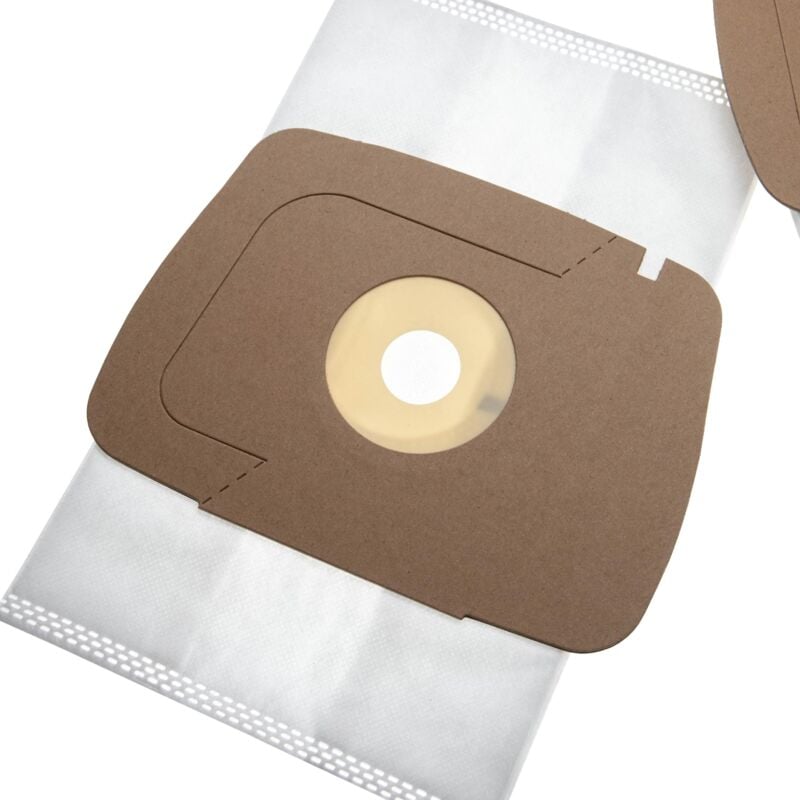 

10x bolsa compatible con Electrolux Lux 1, 1 Classic, 1 Royal, D820 aspiradora - vellón micro, 25.85 cm x 15,9 cm, blanco - Vhbw