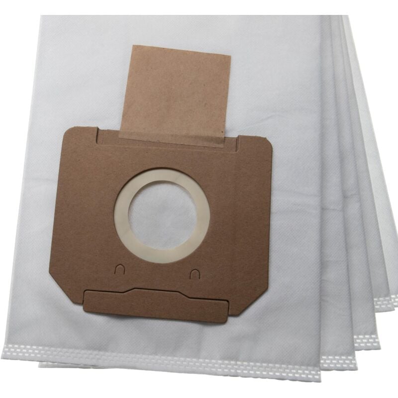

10x bolsa compatible con Kärcher NT 561 Eco Craft, 561 Eco M, 561 Eco Te, 611 Eco aspiradora - vellón micro, 40 cm x 20 cm, blanco - Vhbw