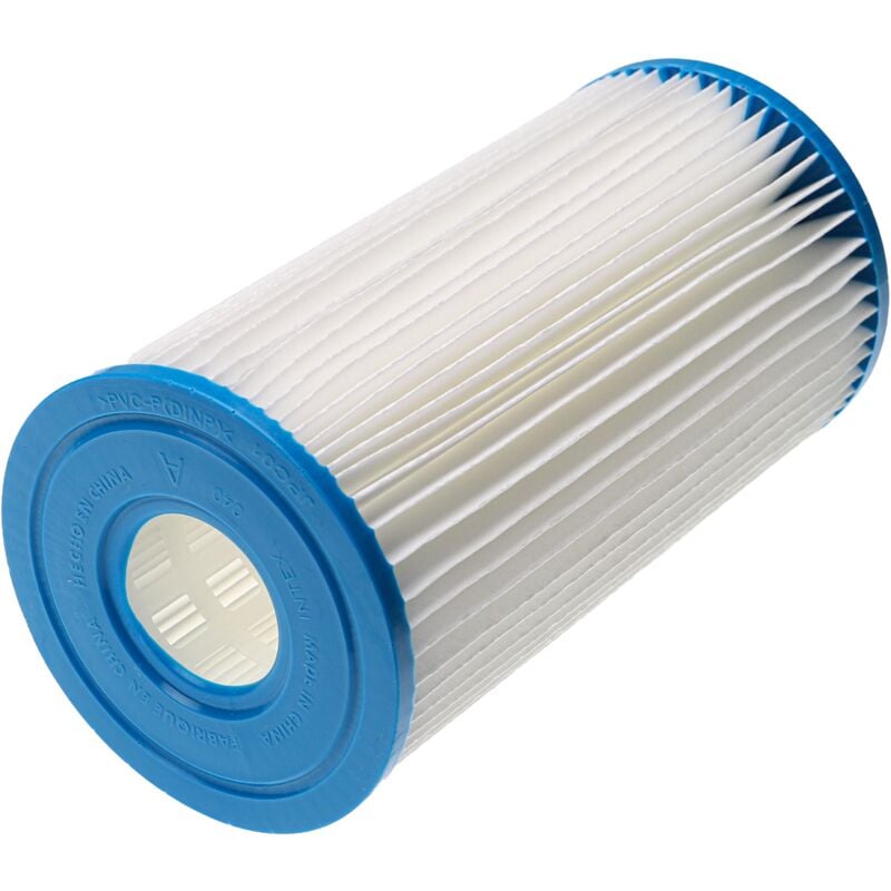 10x Filter Cartridge Replacement for Intex filter type A for Swimming Pool, Filter Pump - Water Filter, Blue, White - Vhbw