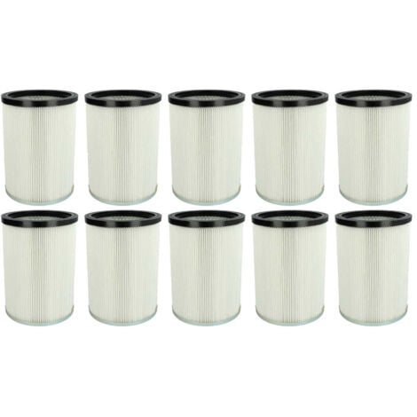 vhbw 10x Filtre à cartouche pour aspirateur Kärcher NT 70/2 Me Classic CN, NT 70/2 Me Classic EU, NT 70/2 Me Classic SEA, NT 70/2 Me Classic VEX