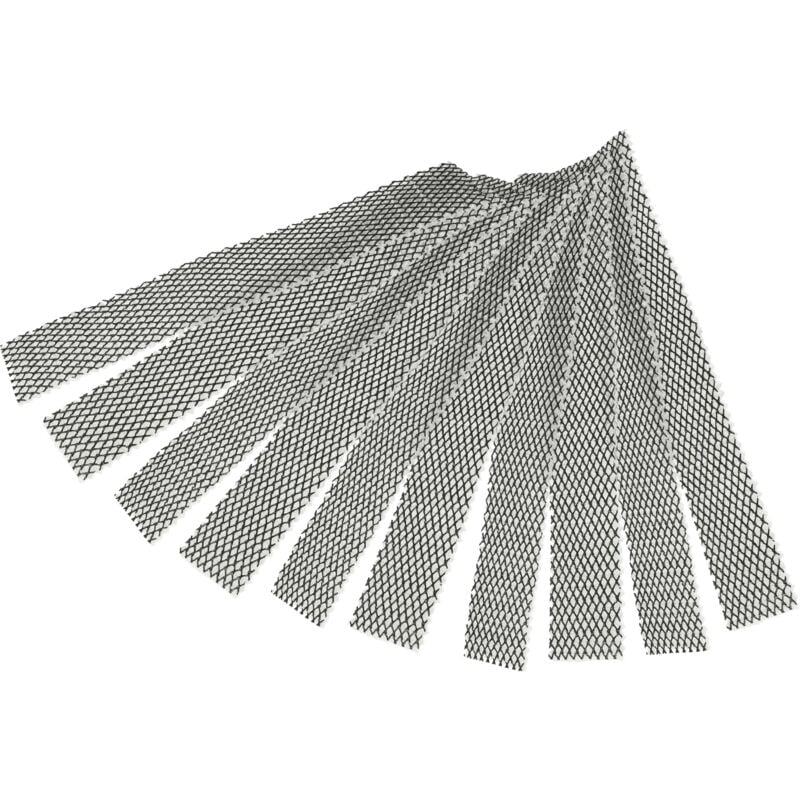 10x Filtre compatible avec Daikin CTKS60JVLT, CTKS70 jvlt climatisation, pompe à chaleur - Photocatalytique, 25,5 x 4 x 0,4 cm, sans cadre - Vhbw