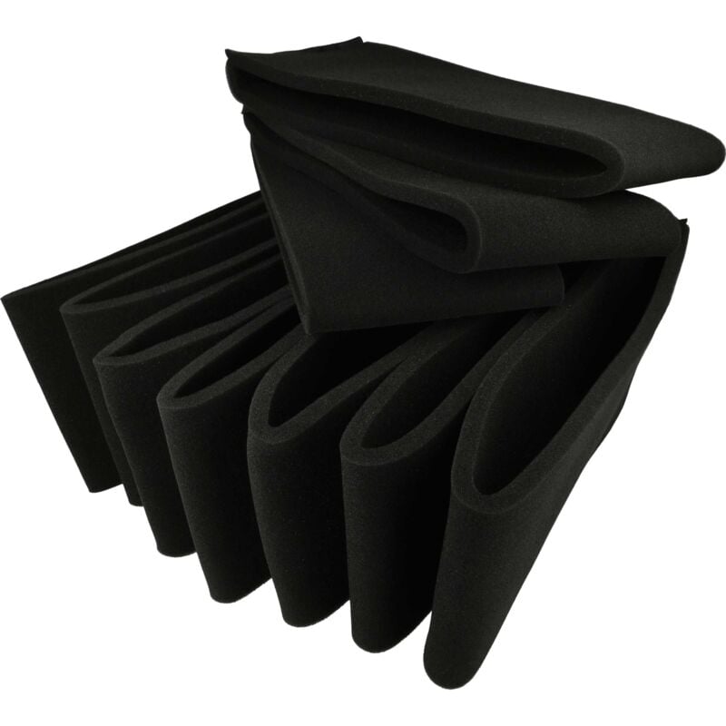 10x filtre compatible avec Makita VC1310L aspirateur - Filtre en mousse - Vhbw