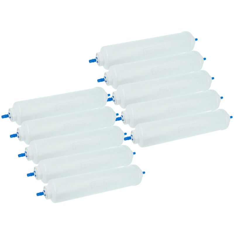 Vhbw - 10x Filtre à eau cartouche compatible avec Neff K3990X7RU/01, K3990X7RU/02 réfrigérateur Side-by-side