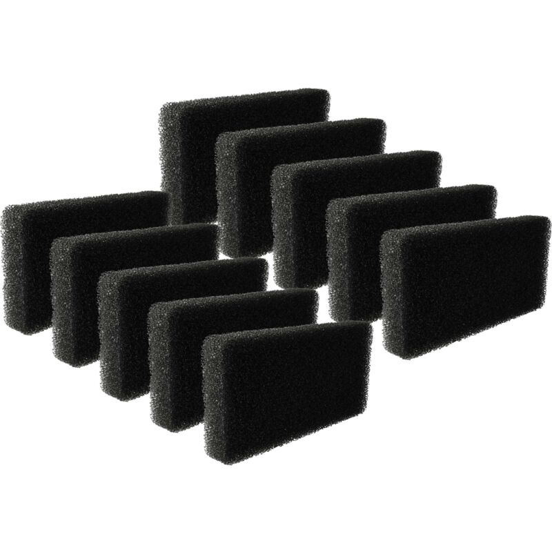 Vhbw - 10x filtre mousse compatible avec Gorenje SP10/320 D7462J, SP10/320 D7560A, SP10/320 D7465J, SP10/320 D7465A++, SP10/320 D7464J sèche-linge