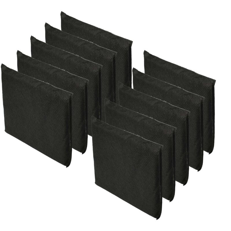 vhbw 10x Filtres compatible avec Electrolux ENB44691X, ENB44693X, ENF4451AOX, ENF4452AOX, ENF4453AOX réfrigérateur - Filtre à charbon actif