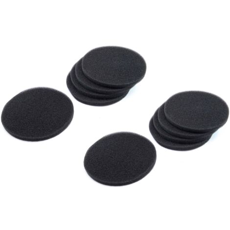 vhbw 10x Filtres pour ventilateurs, diffuseur mural extérieur comme Lunos 37214