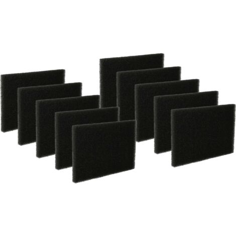 vhbw 10x Filtres protection moteur aspirateur remplacement pour AEF03