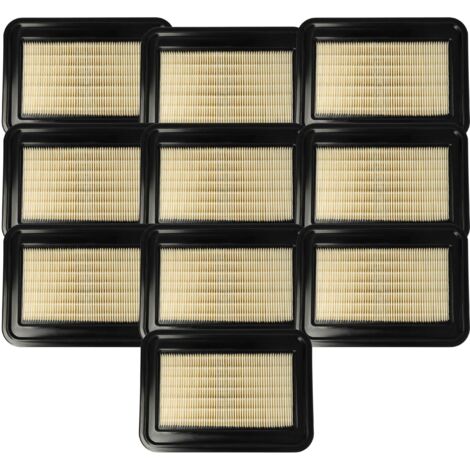 vhbw 10x filtro a pieghe piatte compatibile con Mirka 1242 M AFC, 1230 M AFC aspirapolvere - Elemento filtrante