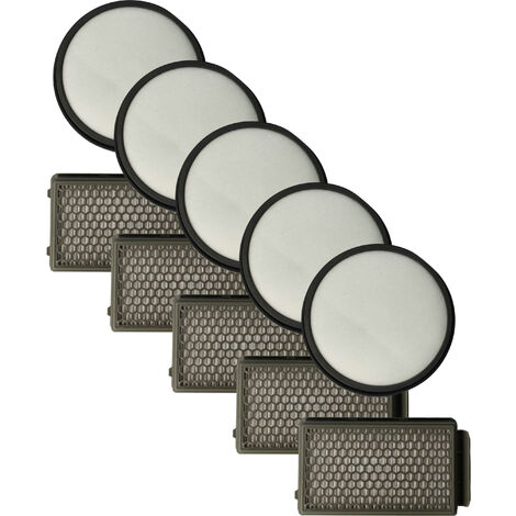 vhbw 10x filtro compatibile con Rowenta RO3951EA, RO3927EA, RO3923EA, RO3799EA, RO3759EA, RO3953EA aspirapolvere - filtro HEPA, filtro pre-motore
