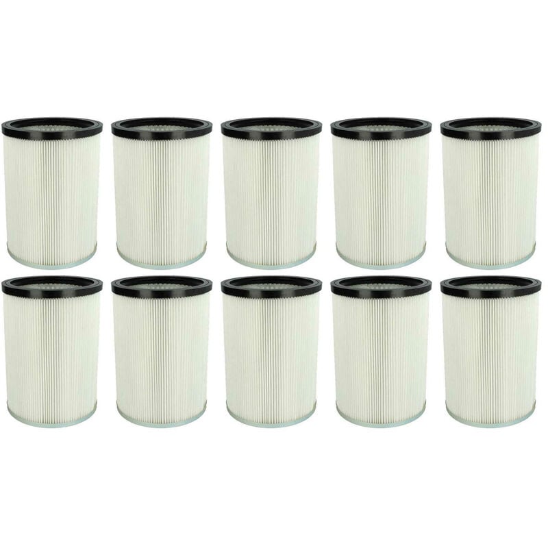 

vhbw 10x Filtro de cartucho para aspiradoras Kärcher NT 70/1 *120V, NT 70/1 *AUS, NT 70/1 *BR, NT 70/1 *CN, NT 70/1 *EU, NT 70/1 *JP, NT 70/2