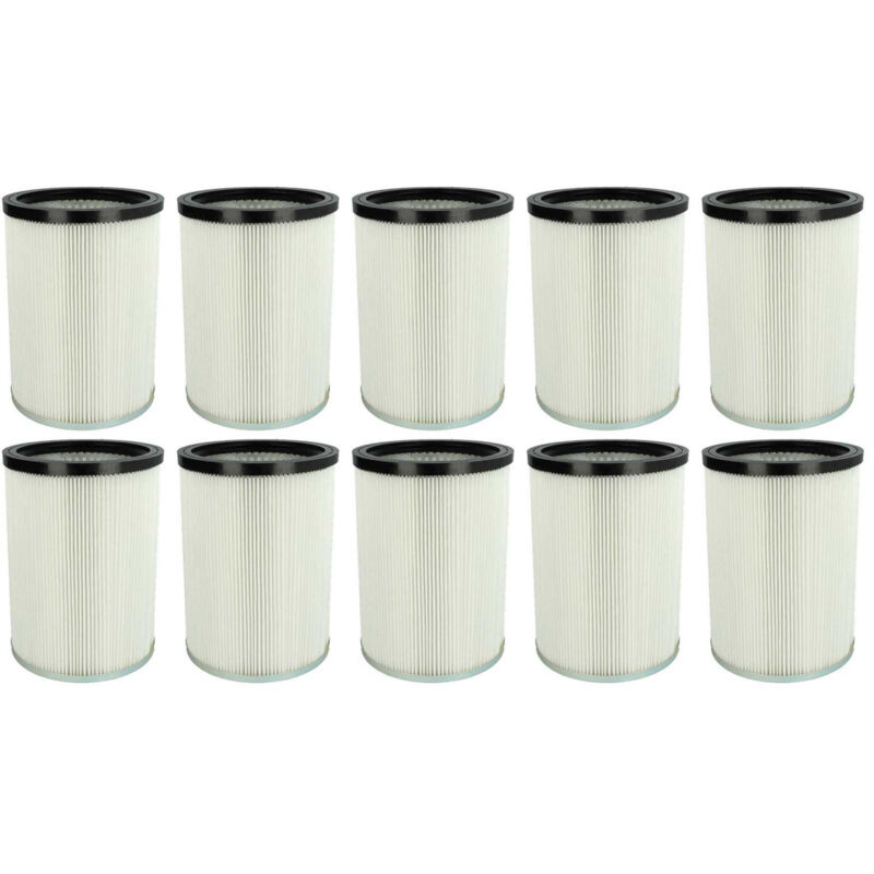 

vhbw 10x Filtro de cartucho para aspiradoras Kärcher NT 70/3, NT 70/3 *EU, NT 70/3 Me Tc, NT 70/3 Me Tc *EU, NT 70/3 Tc