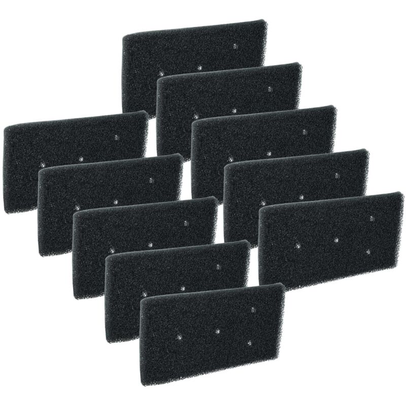 10x filtro de espuma compatible con Whirlpool WRE8315 (857500216040) secadoras ropa - Vhbw