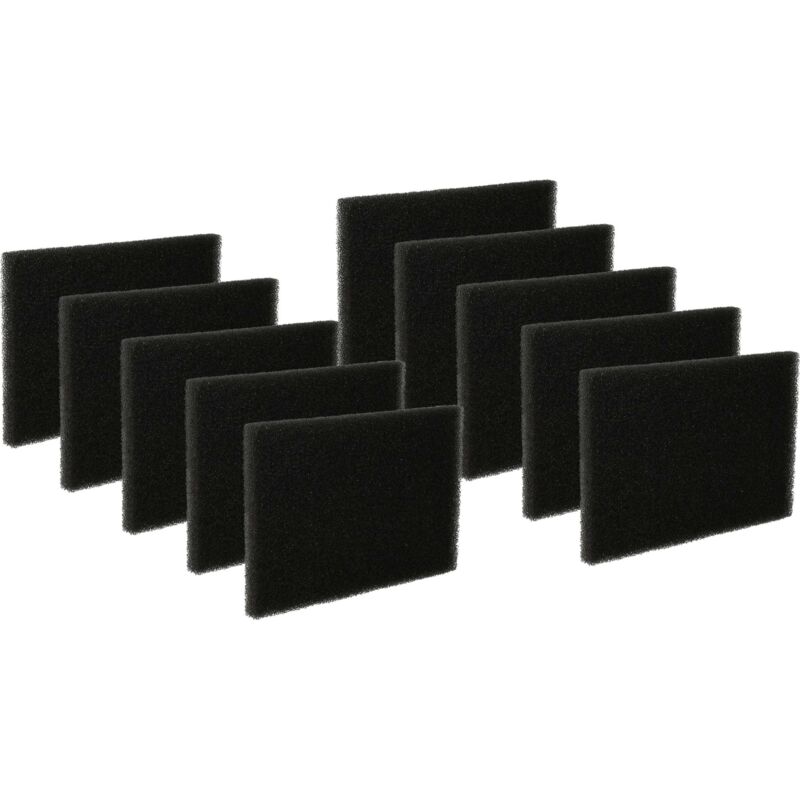 vhbw 10x filtro de espuma reemplaza 9000844887, AEF03 para aspiradoras