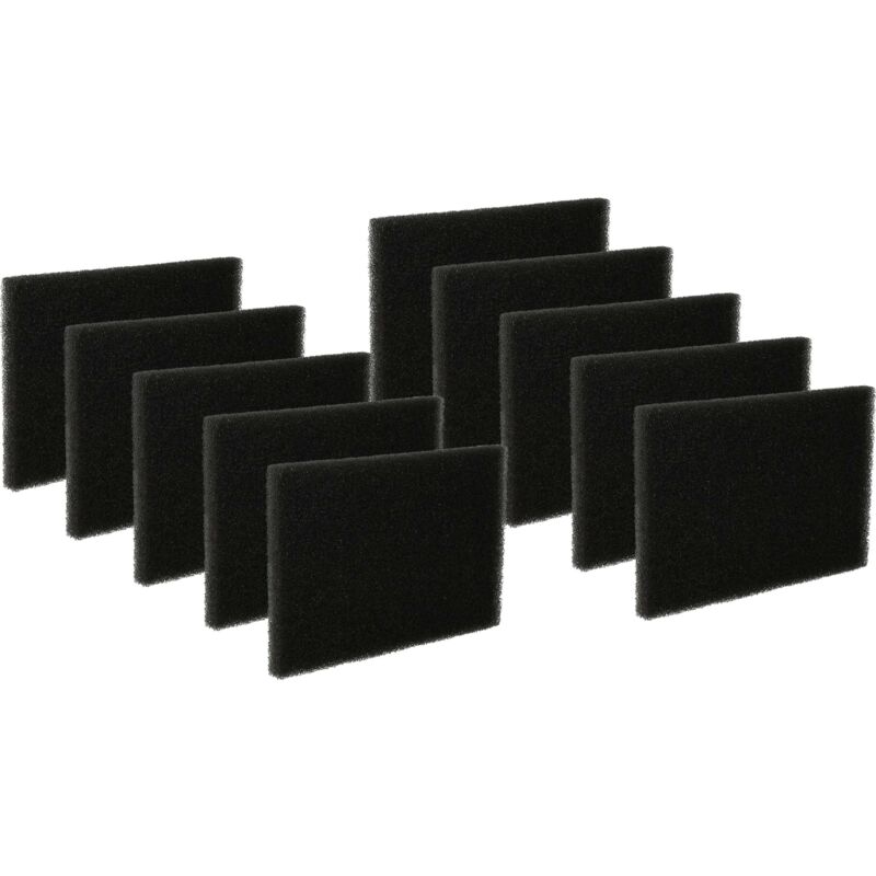 

10x Filtro de motro, filtro de espuma AEF03, 900084488-7 para aspiradoras AEG Vampyr CE 220, CE 250, CE 270, electrolux Progress, Privileg - Vhbw