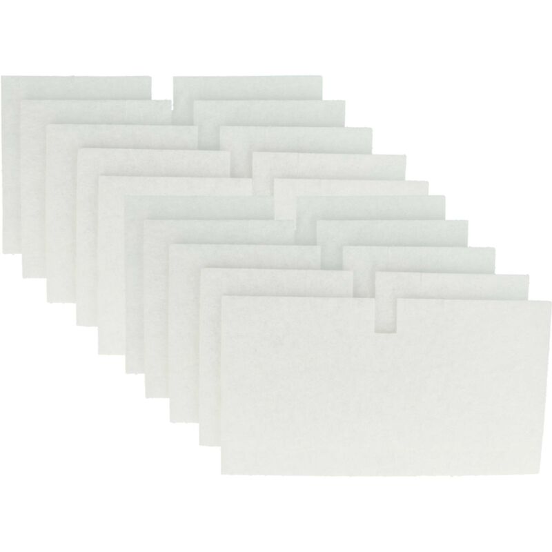 

vhbw 10x Filtro de aire reemplaza Lunos 34703 para ventilador, unidad de ventilación