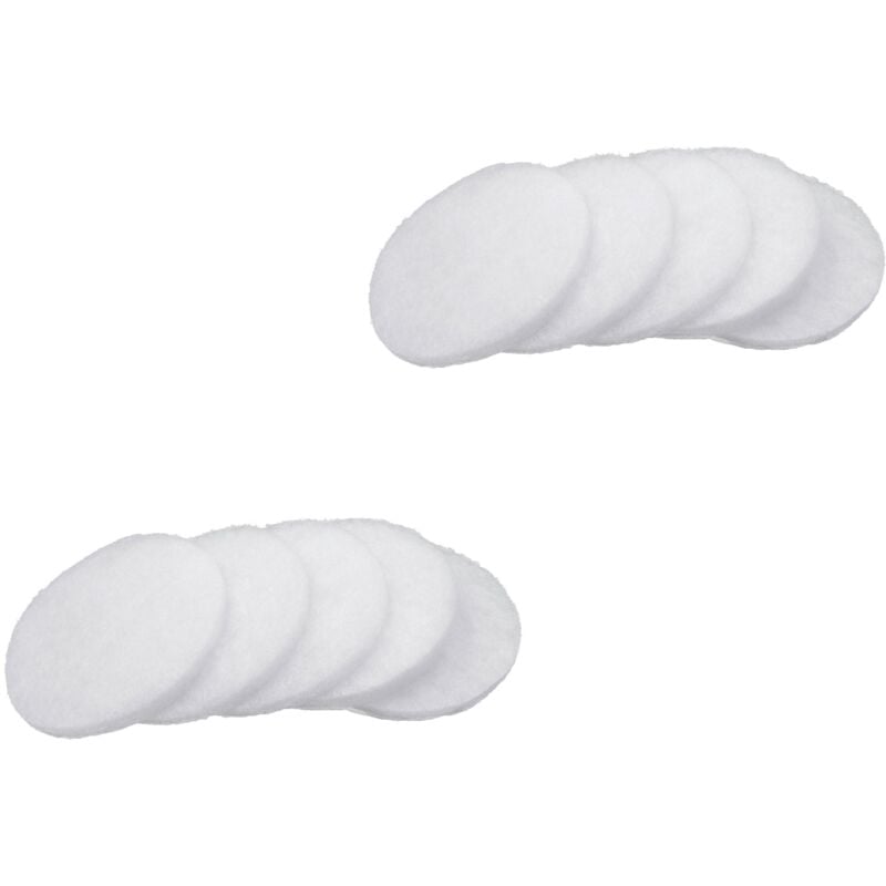 

10x Filtro de polvo para ventilador, difusor de pared externa reemplaza Lunos 37214 - Vhbw