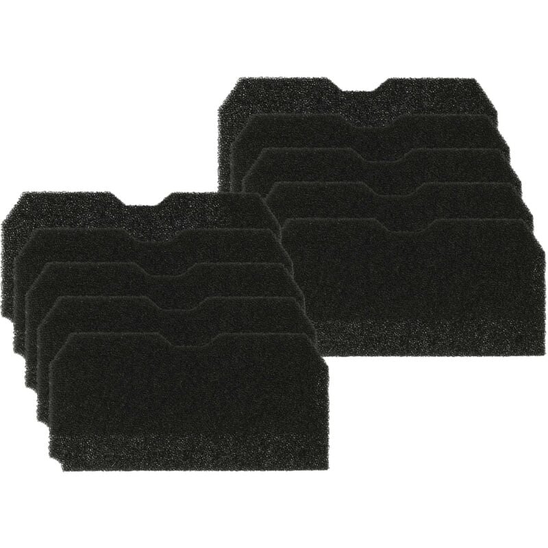 Vhbw 10x filtro in spugna compatibile con Blomberg...