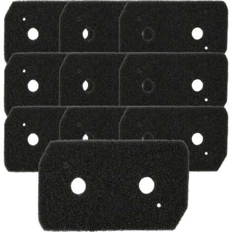 vhbw 10x filtro in spugna compatibile con Siemens iSensoric WT45H290FF/01, WT45H290FF/04, WT45H281NL/04, WT45H281NL/01, WT45H281NL/03 asciugatrice