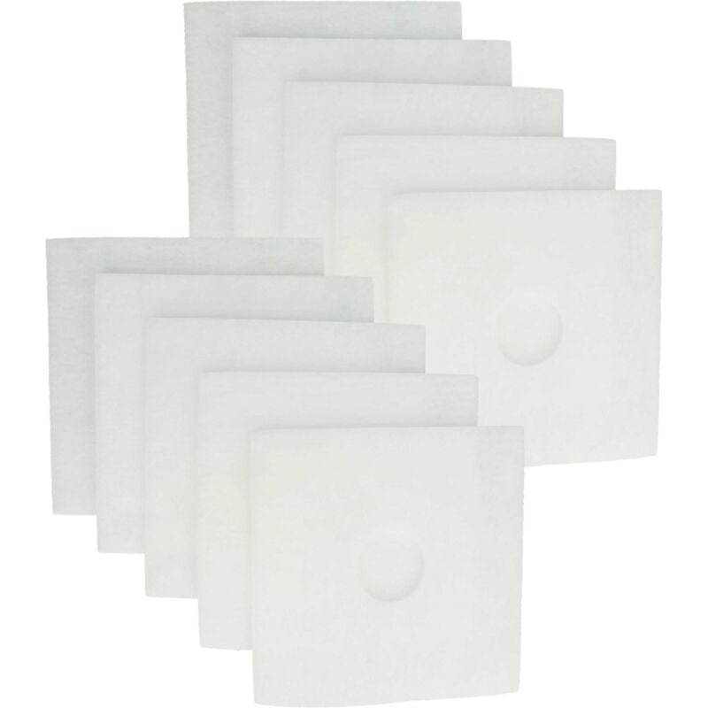 

10x Filtro para ventilador Helios ELS-VEF 60, eLS-VEF 60/30, eLS-VEI 100, eLS-VEI 60, eLS-VEIO 60, eLS-VEO 100, eLS-VEO 100/60 - Vhbw