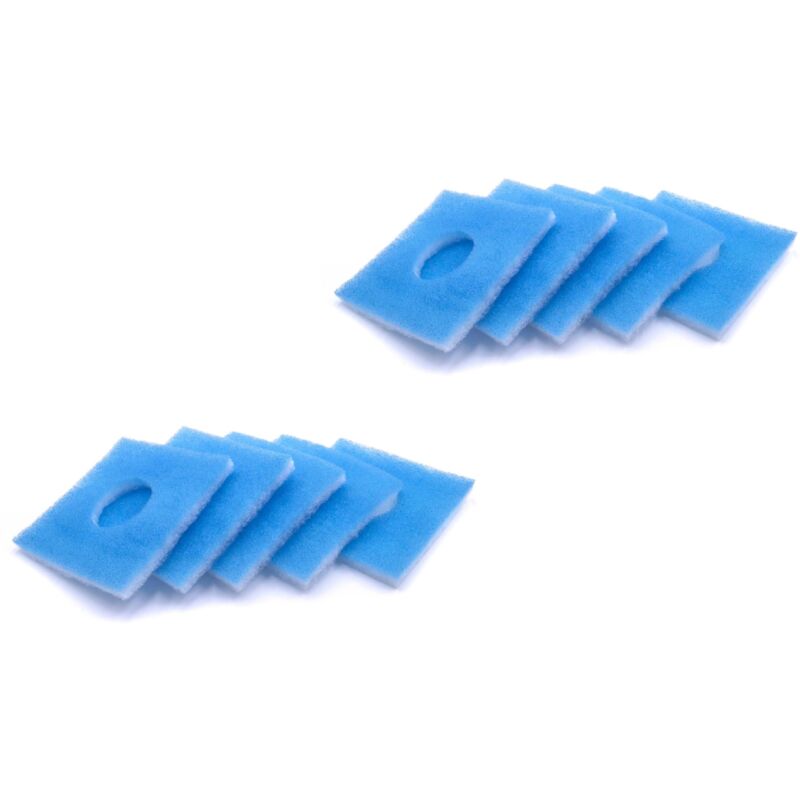

10x filtro compatible con Limodor Limot Serie F/C & SD, Unidad ventilación, ventilador baño y cubierta - Reemplaza F/D, 00012 - (paquete de 10) - Vhbw