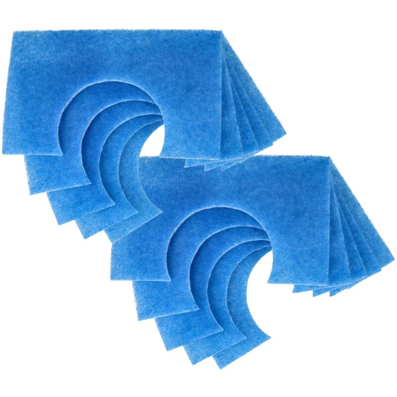 

10x Filtro para ventilador, ventilador de baño Limodor / Limot ventilador serie B B, B/A, B/B - Vhbw